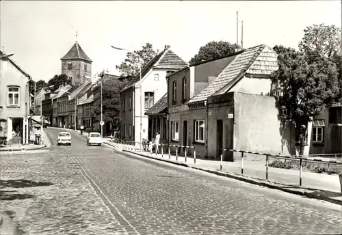 Ak Grevesmühlen in Mecklenburg, August Bebel Straße