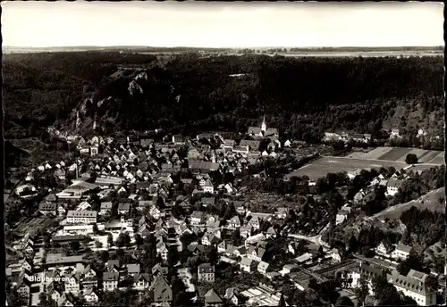 Ak Blaubeuren in Württemberg, Fliegeraufnahme
