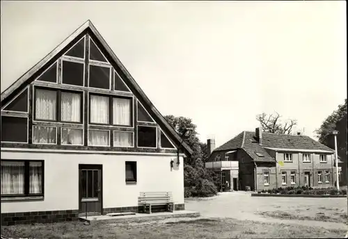 Ak Damm Parchim in Mecklenburg Vorpommern, Pfarrhaus Damm, Tagungs- und Rüstzeitheim