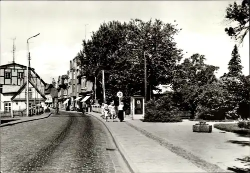 Ak Lübz in Mecklenburg, Rudolf-Breitscheid-Straße