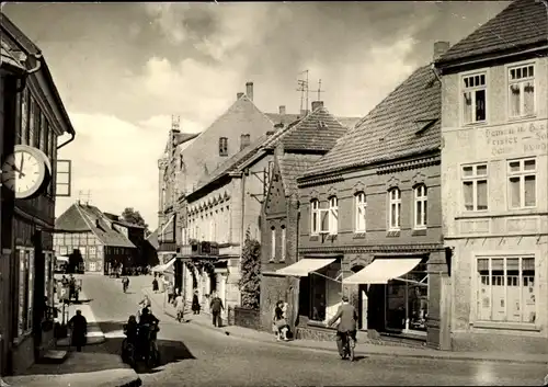 Ak Lübz in Mecklenburg, Rudolf-Breitscheid-Straße