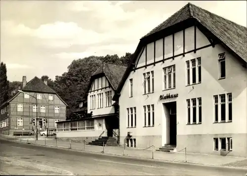 Ak Boizenburg Elbe, Elbeclub, Clubhaus, Straße