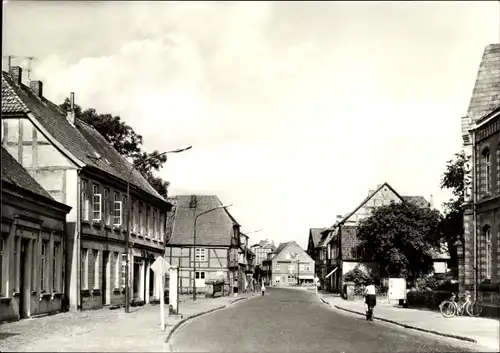 Ak Boizenburg an der Elbe, Markttorstraße, Post