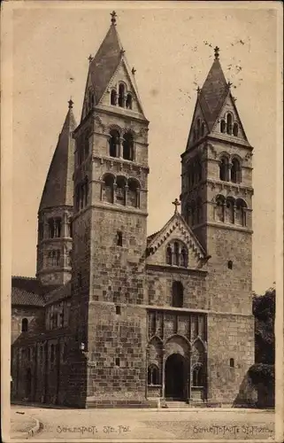 Ak Sélestat Schlettstadt Elsass Bas Rhin, Eglise Ste Foi