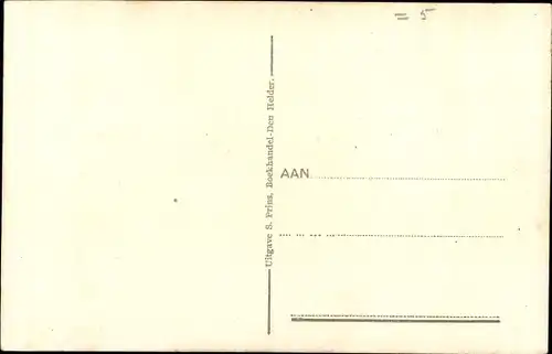 Ak Hr. Ms. BK, Niederländisches Kriegsschiff