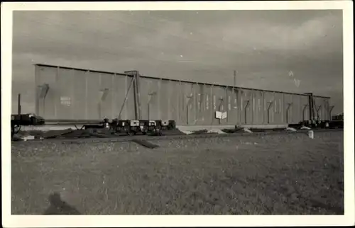 Foto Ak Dessau in Sachsen Anhalt, Stahlbau Dessau