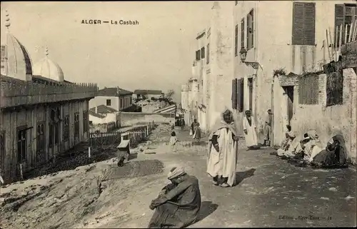 Ak Algier Alger Algerien, La Casbah