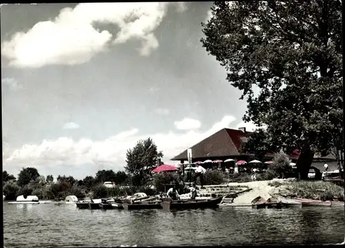 Ak Ingolstadt an der Donau Oberbayern, Gaststätte Auwaldsee