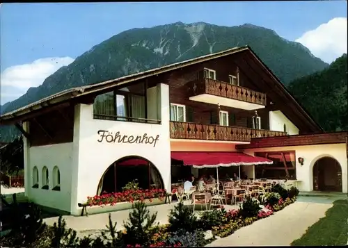 Ak Farchant Oberbayern, Hotel-Restaurant Föhrenhof