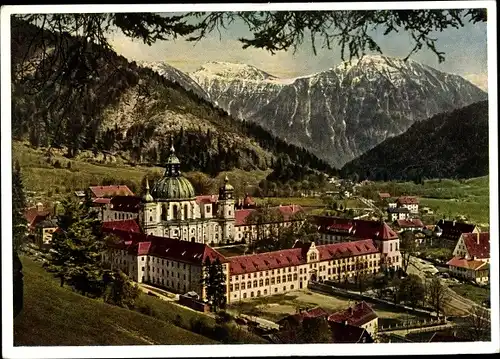 Ak Ettal Oberbayern, Benedictinerabtei