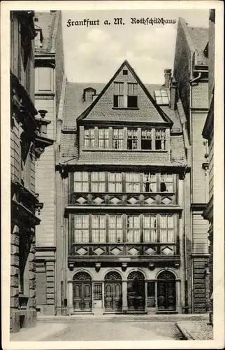 Ak Frankfurt am Main, Rothschildhaus