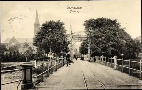 Ak Doetinchem Gelderland, Ijselbrug