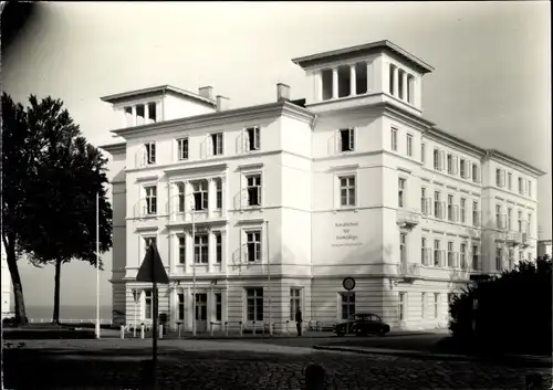 Ak Seebad Heiligendamm Bad Doberan, Sanatorium f. Werktätige