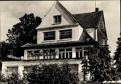 Ak Insel Poel Mecklenburg, Schwarzer Busch, Konsum-Gaststätte Seeblick