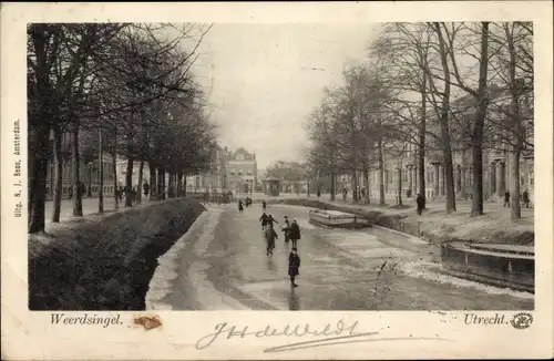 Ak Utrecht Niederlande, Weerdsingel