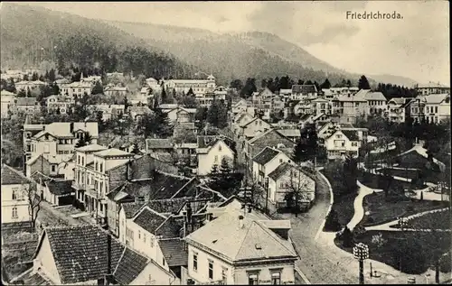 Ak Friedrichroda im Thüringer Wald, Panoramablick auf die Stadt