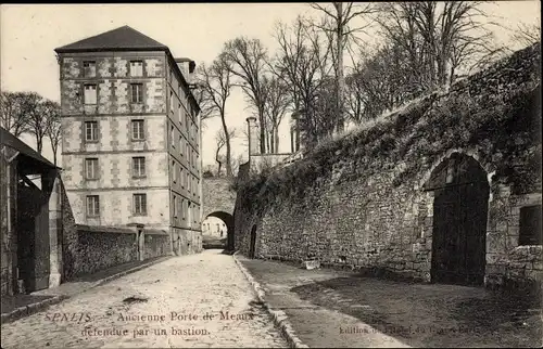 Ak Senlis Oise, Ancienne Porte de Meaux