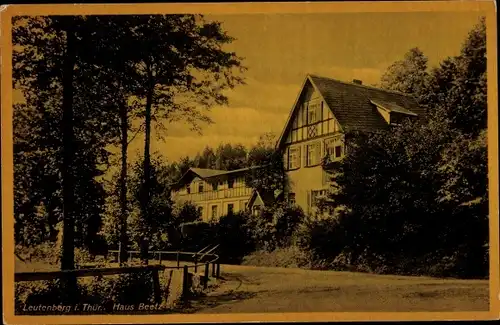 Ak Leutenberg in Thüringen, Haus Beetz