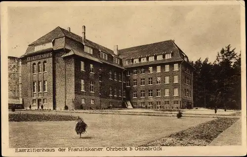 Ak Ohrbeck Georgsmarienhütte in Niedersachsen, Exerzitienhaus der Franziskaner