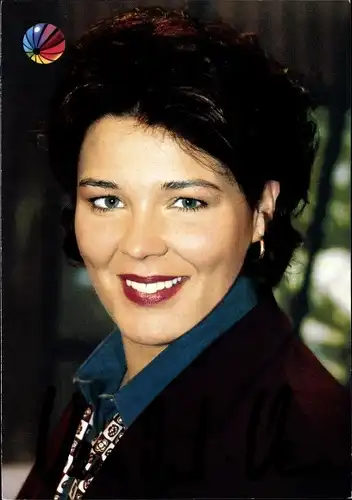 Ak Moderatorin Vera Int Veen, Portrait, SAT 1