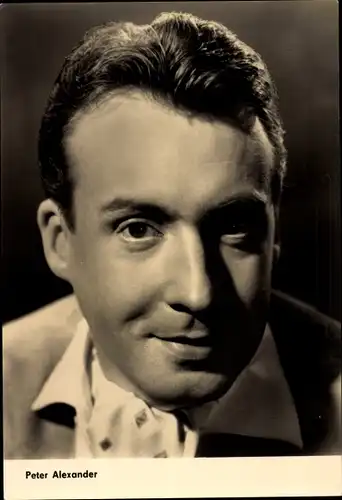 Ak Schauspieler Peter Alexander, Portrait, Bonjour Kathrin