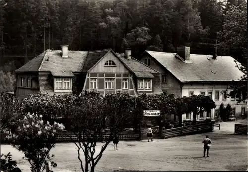 Ak Rosenthal Bielatal, Ferienheim der Bundeswerkskammer Dresden, Ottomühle