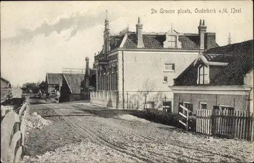 Ak Ouderkerk aan den IJssel Südholland, De Groene plaats