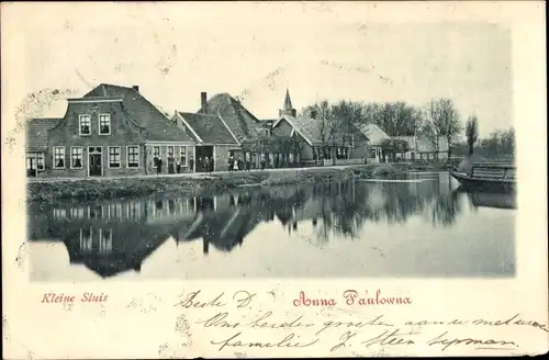 Ak Anna Paulowna Hollands Kroon Nordholland Niederlande, Kleine Sluis