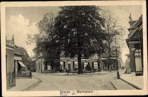 Ak Dieren Gelderland, Marktplein