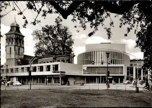 Ak Münster in Westfalen, Stadttheater