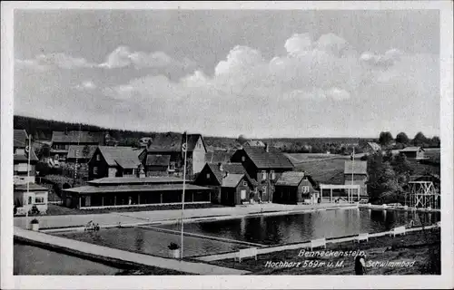 Ak Benneckenstein Oberharz, Schwimmbad