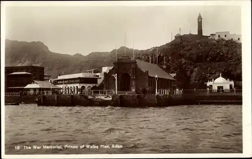 Ak Aden Jemen, The War Memorial, Prince of Wales Pier