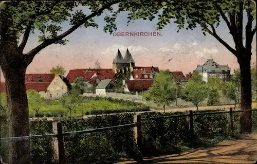 Ak Obernkirchen in Schaumburg, Blick auf den Ort