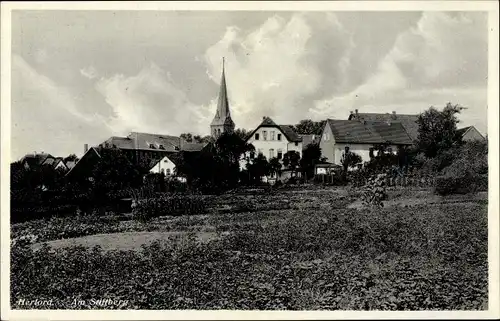 Ak Herford in Nordrhein Westfalen, Am Stiftberg, Kirchturm