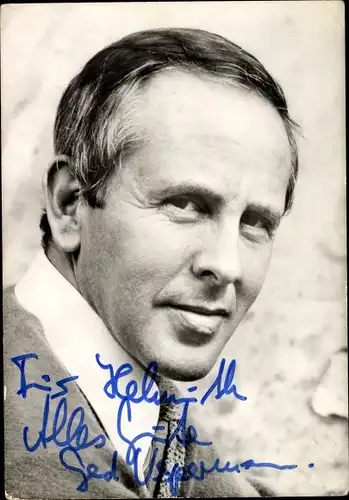 Ak Schauspieler Gerd Vespermann, Portrait, Autogramm