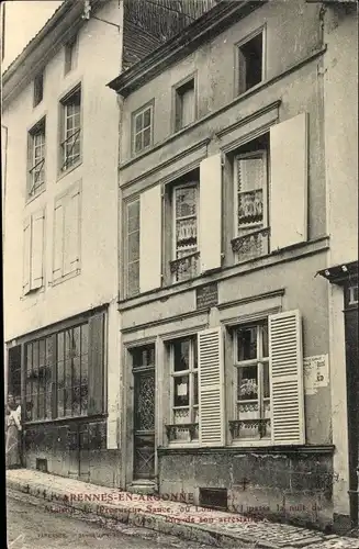 Ak Varennes en Argonne Meuse, Maison du Procureur Sauce Louis XVI