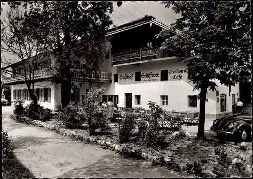 Ak Weißbach Marzoll Bad Reichenhall in Oberbayern, Gasthof Schifferer