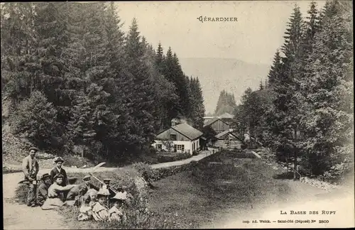 Ak Gérardmer, Lothringen, Vosges, La Basse des Rupt