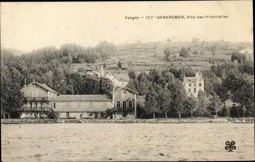 Ak Gérardmer, Lothringen, Vosges, Villa des Hirondelles