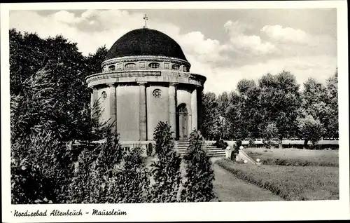 Ak Altenbruch Cuxhaven in Niedersachsen, Mausoleum