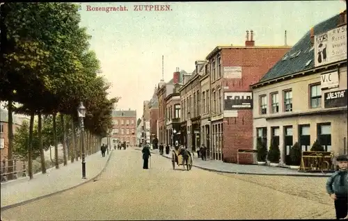 Ak Zutphen Gelderland, Rozengracht