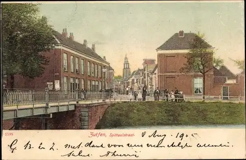 Ak Zutphen Gelderland, Spittaalstraat