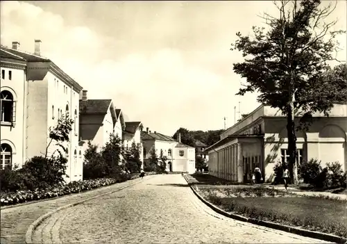 Ak Seebad Heiligendamm Bad Doberan, Straßenpartie