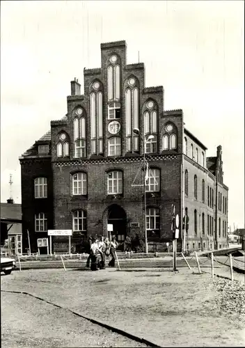 Ak Wismar in Mecklenburg, VEB Seehafen Wismar