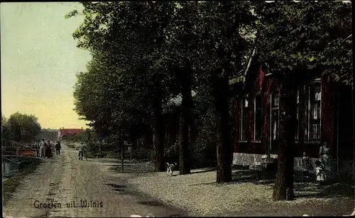 Ak Wilnis De Ronde Venen Utrecht, Straßenpartie, Wohnhaus