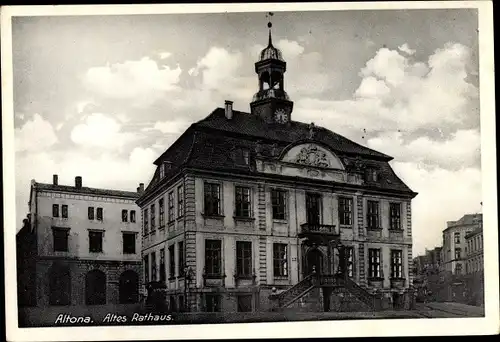 Ak Hamburg Altona, Altes Rathaus