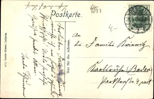 Ak Dessau, Funkplatz und Petruskirche