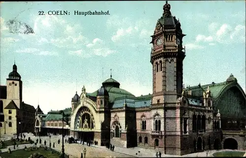 Ak Köln am Rhein, Hauptbahnhof