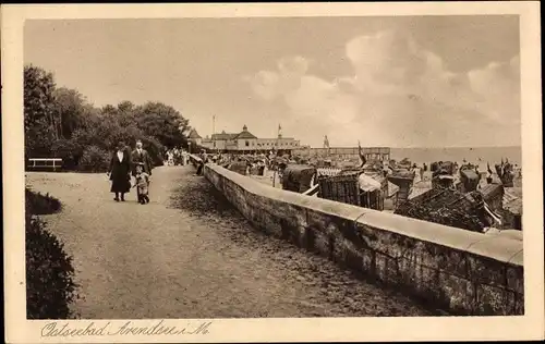 Ak Ostseebad Arendsee Kühlungsborn, Strandpartie