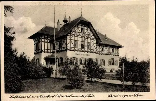 Ak Bad Klosterlausnitz in Thüringen, Das Ernst Agnes Heim